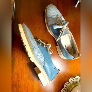 Pikolinos Sitges Women’s denim leather shoes